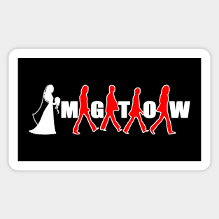 M.G.T.O.W Abbey Road Sticker